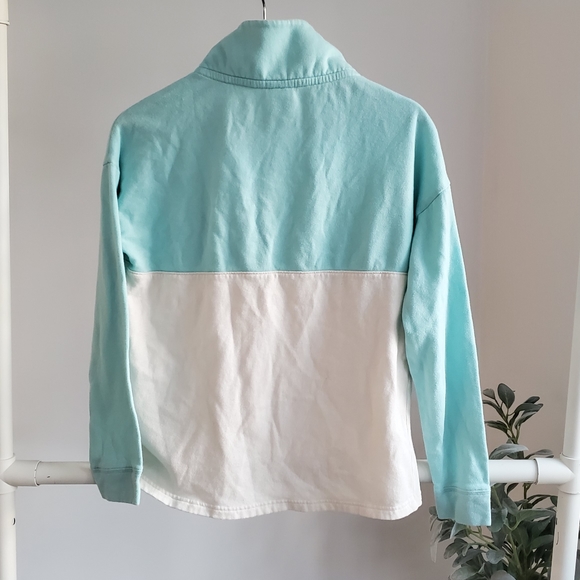 Victoria's Secret PINK sweater top color block sz XS - Picture 5 of 6